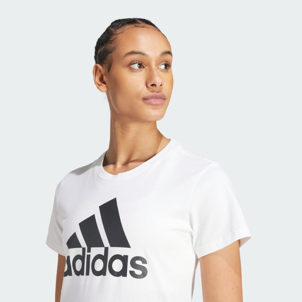 imageAdidas Womens Essentials Logo TeeWhiteBlack