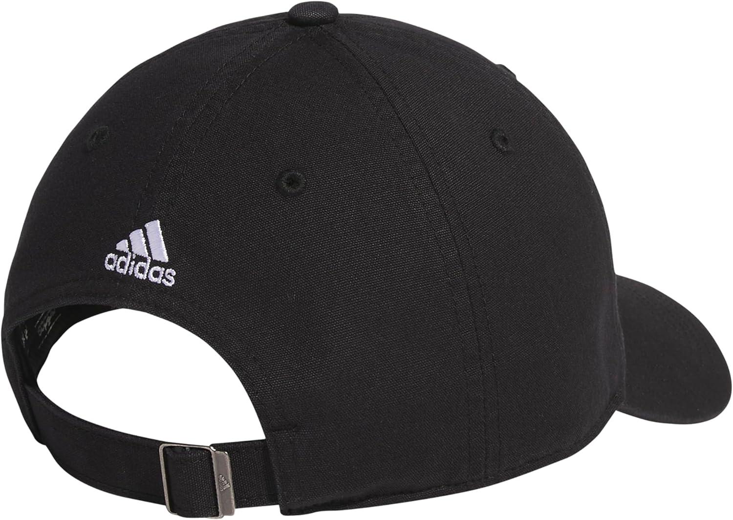 imageAdidas Womens Saturday Baseball Cap Adjustable Cotton Hat Athletic Relaxed FitBlackOnix GreyGrey20Graphic