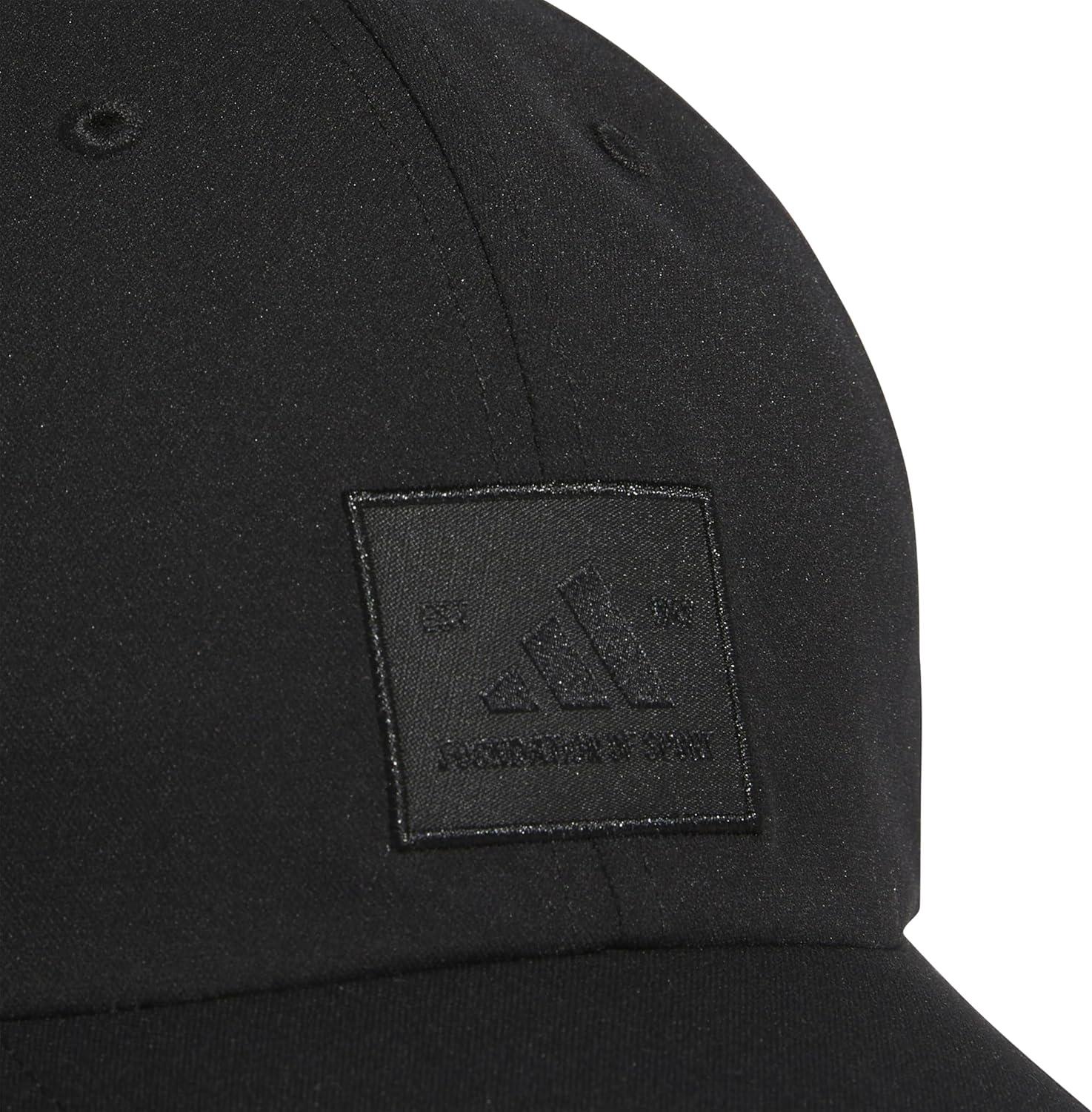 imageAdidas Womens Saturday Baseball Cap Adjustable Cotton Hat Athletic Relaxed FitBlackWhite