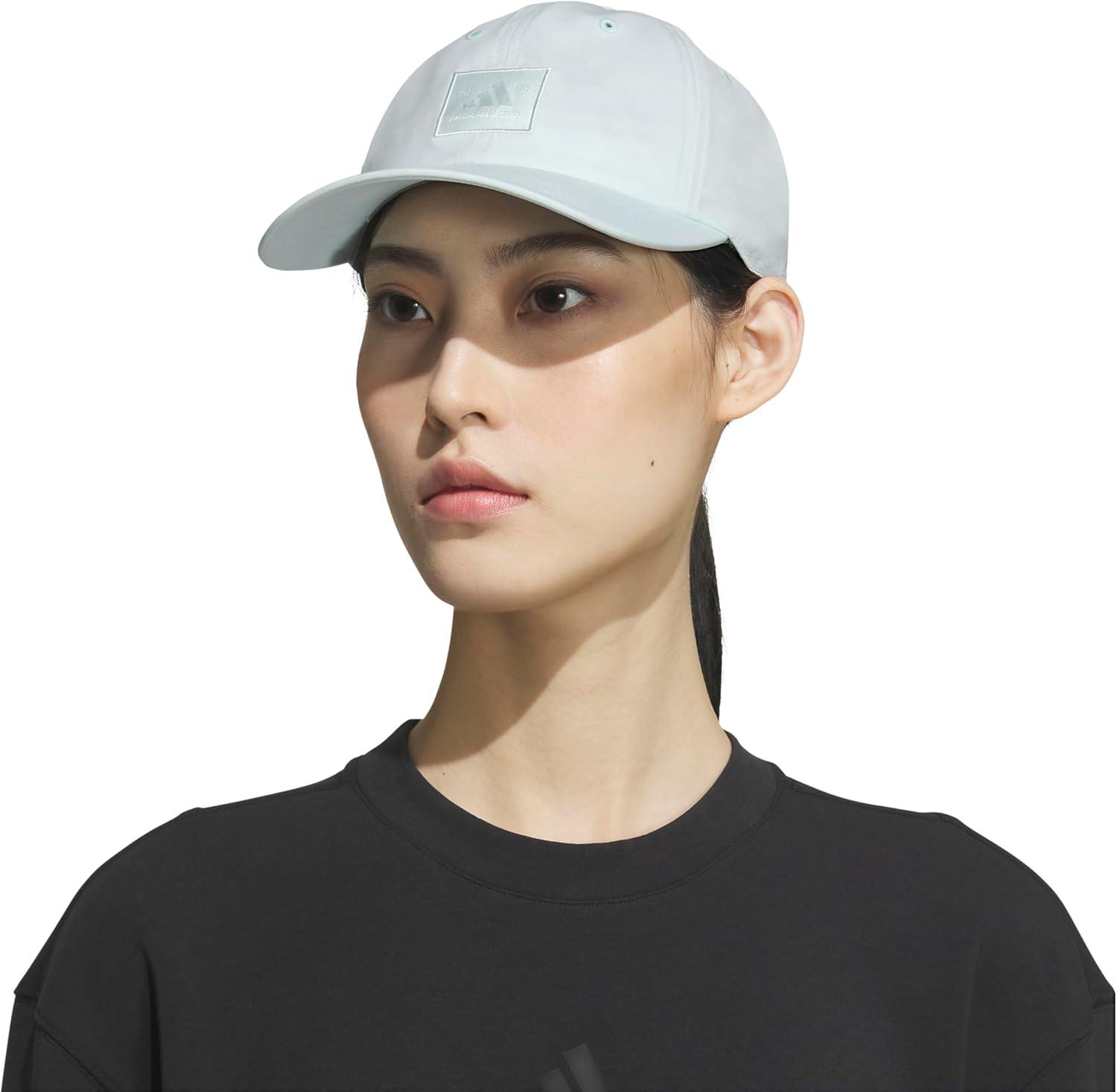 imageAdidas Womens Saturday Baseball Cap Adjustable Cotton Hat Athletic Relaxed FitHalo Mint Green30Fashion