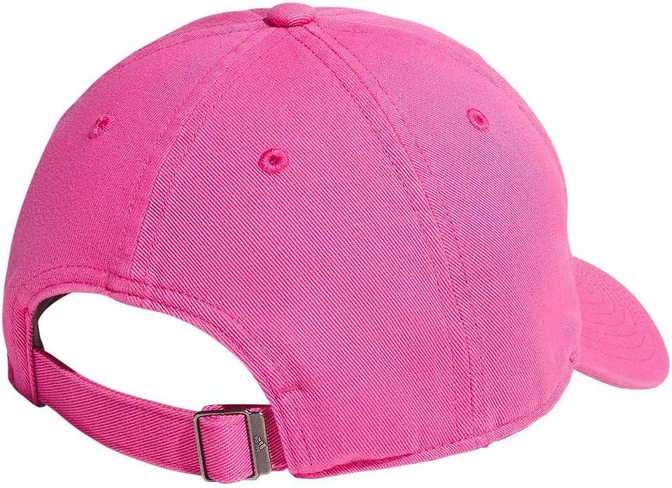 imageAdidas Womens Saturday Baseball Cap Adjustable Cotton Hat Athletic Relaxed FitPulse Magenta Pink