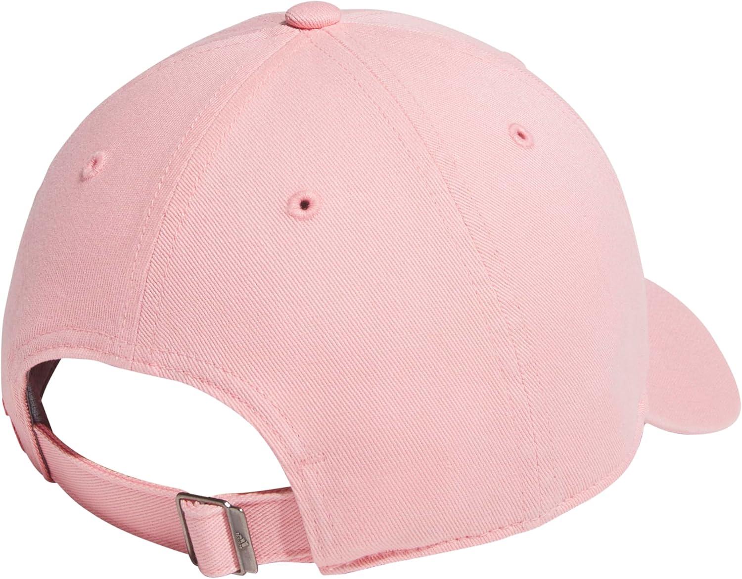 imageAdidas Womens Saturday Baseball Cap Adjustable Cotton Hat Athletic Relaxed FitSemi Pink SparkSandy Pink20