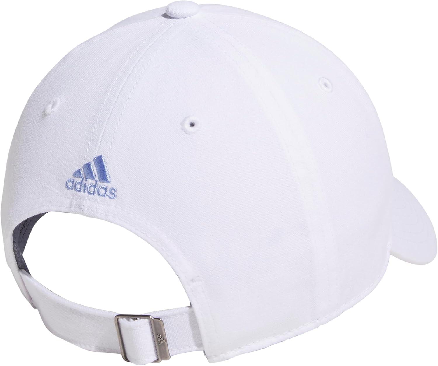 imageAdidas Womens Saturday Baseball Cap Adjustable Cotton Hat Athletic Relaxed FitWhiteLinen GreenSemi Pink Spark20Graphic