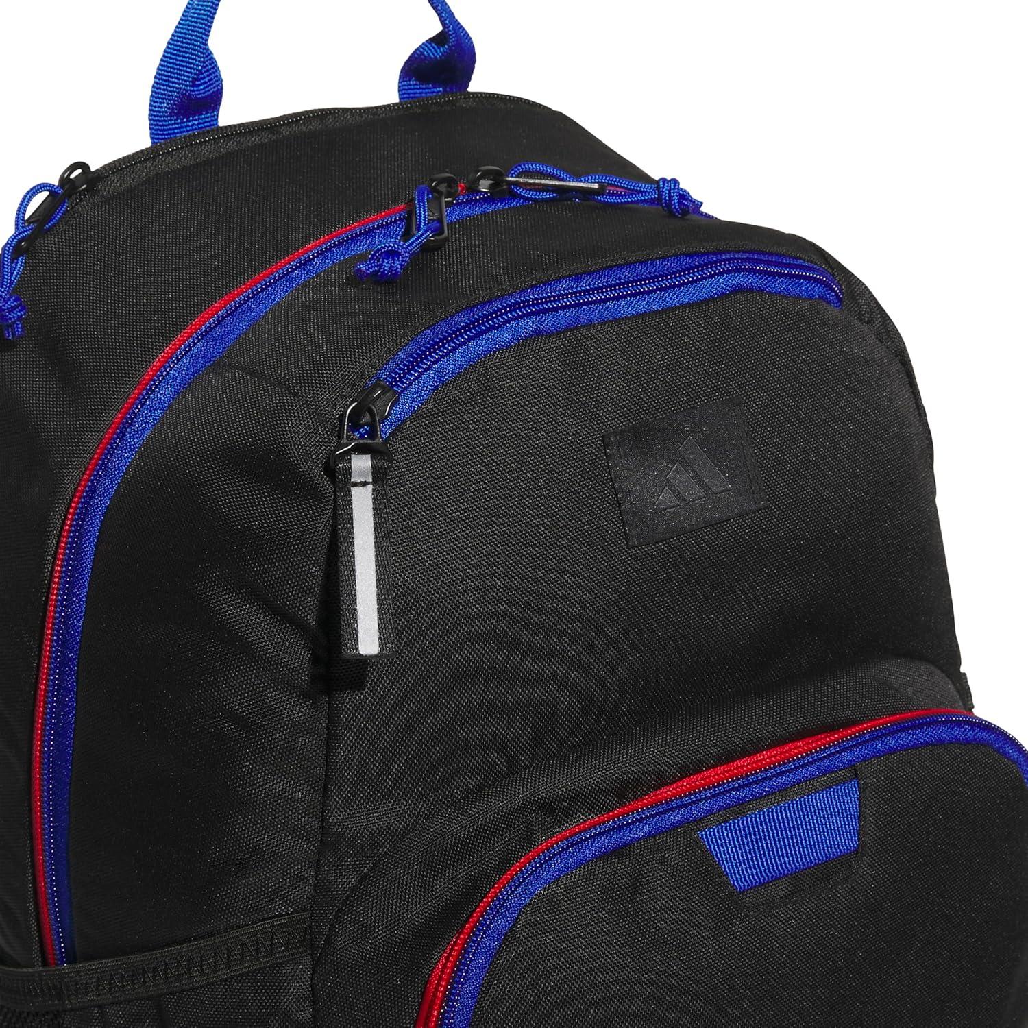 imageMidway Small Backpack for women and men durable laptop bagBlackBetter ScarletTeam Royal Blue