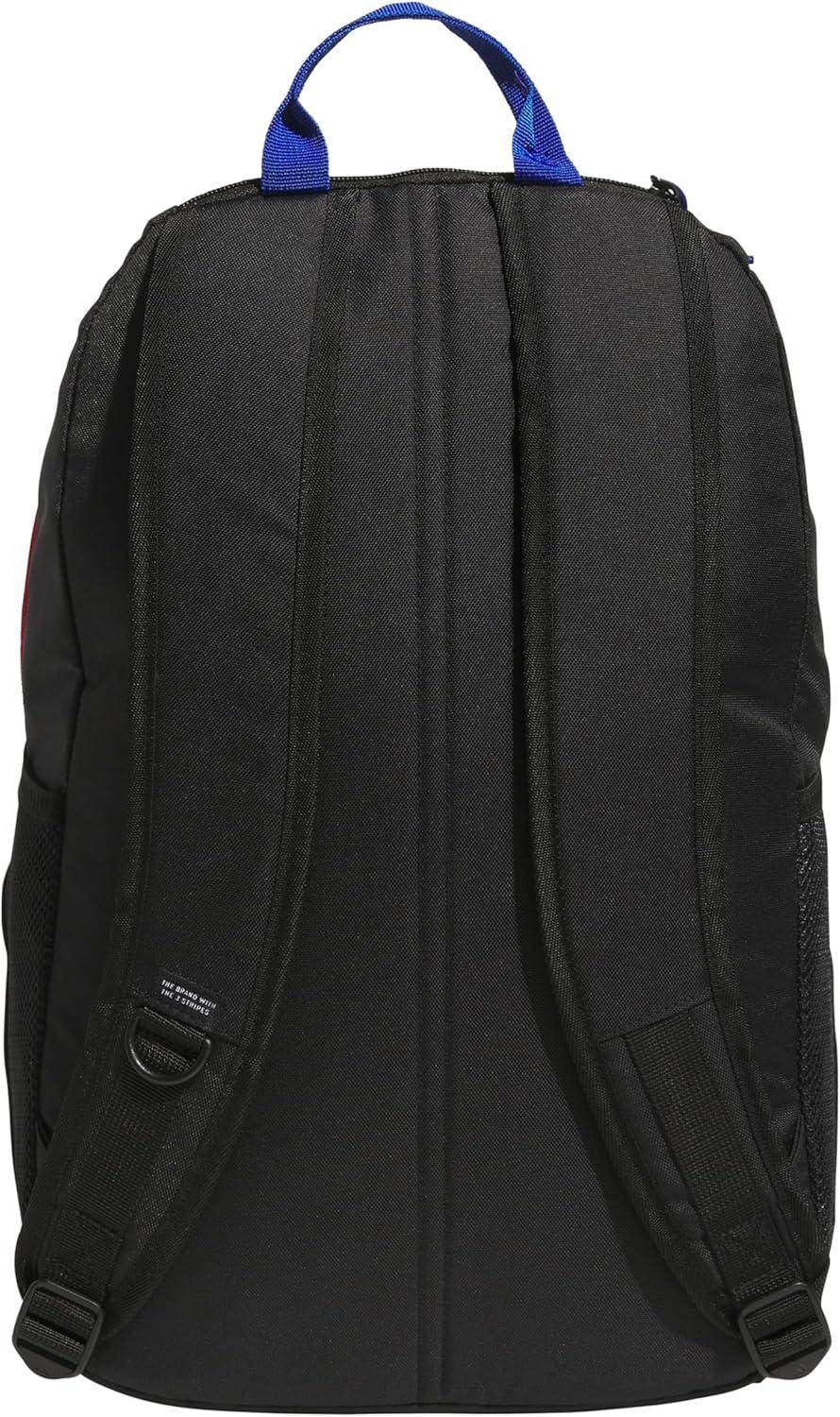 imageMidway Small Backpack for women and men durable laptop bagBlackBetter ScarletTeam Royal Blue