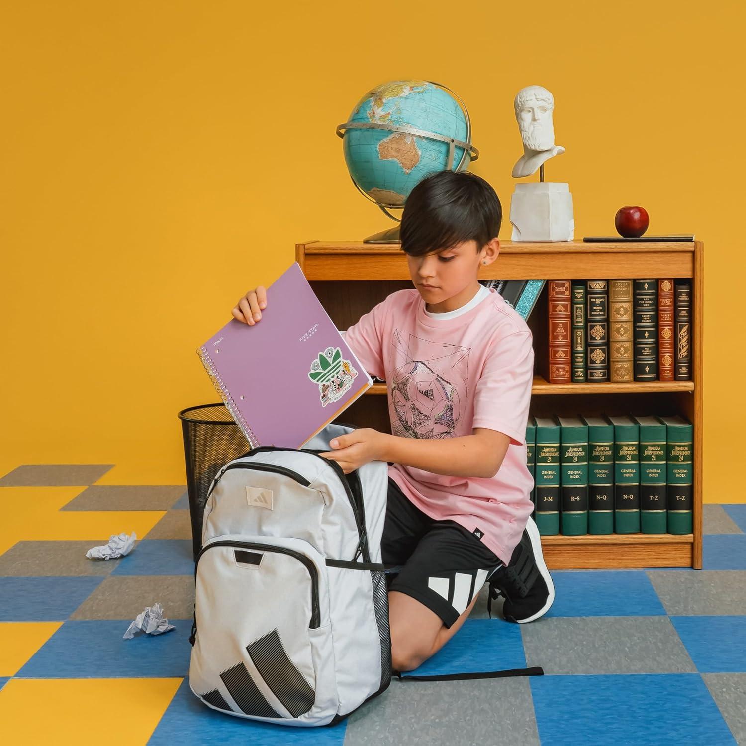 imageMidway Small Backpack for women and men durable laptop bagBlackBetter ScarletTeam Royal Blue