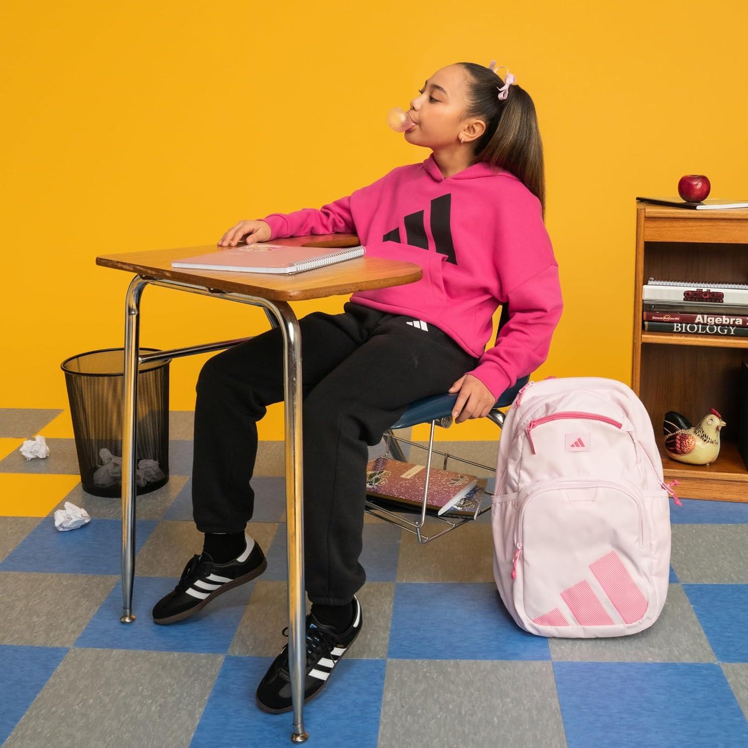 imageMidway Small Backpack for women and men durable laptop bagClear PinkPink Fusion