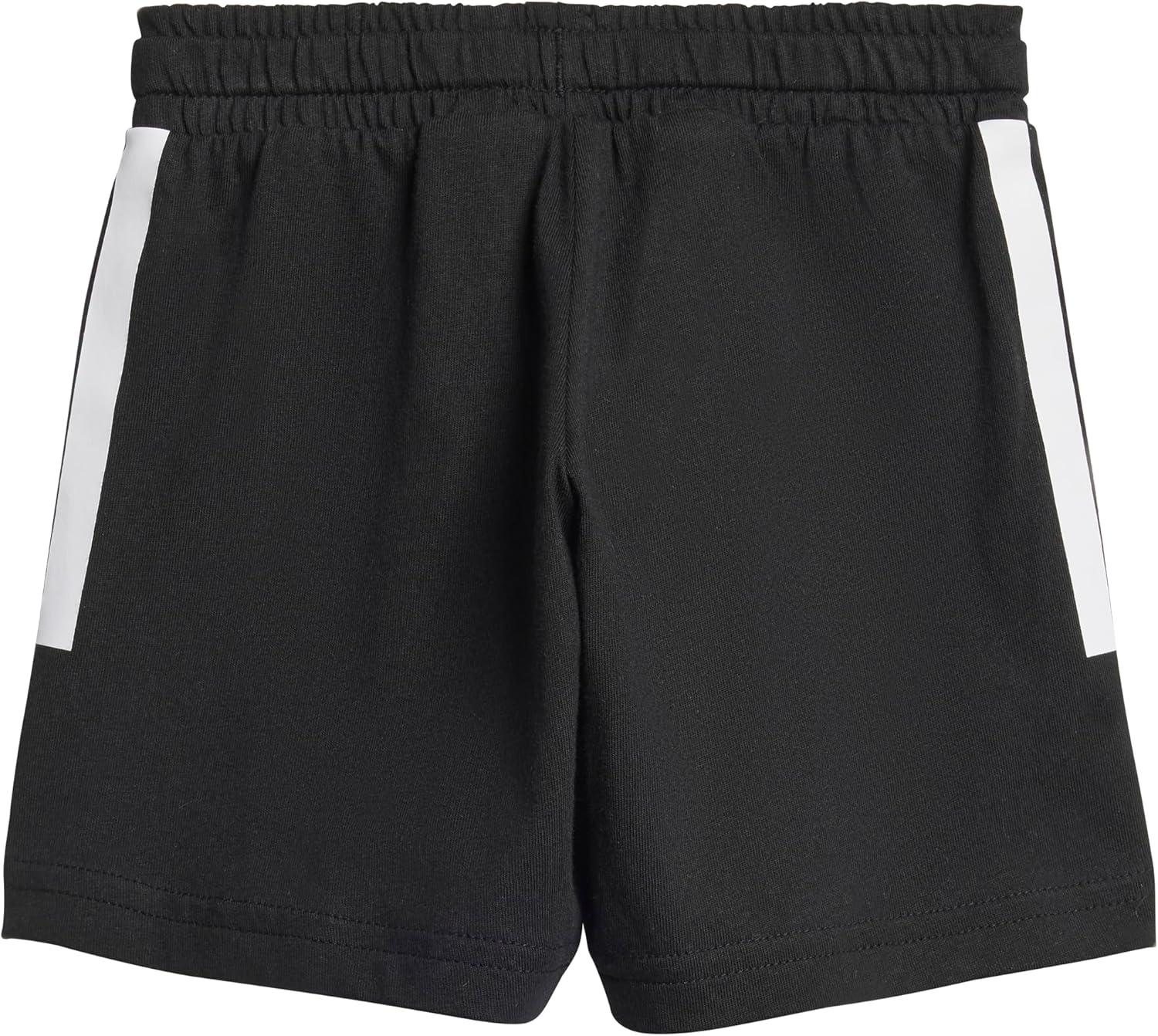 imageadidas Baby Girls Marvel SpiderMan TShirt SetBright CyanWhite