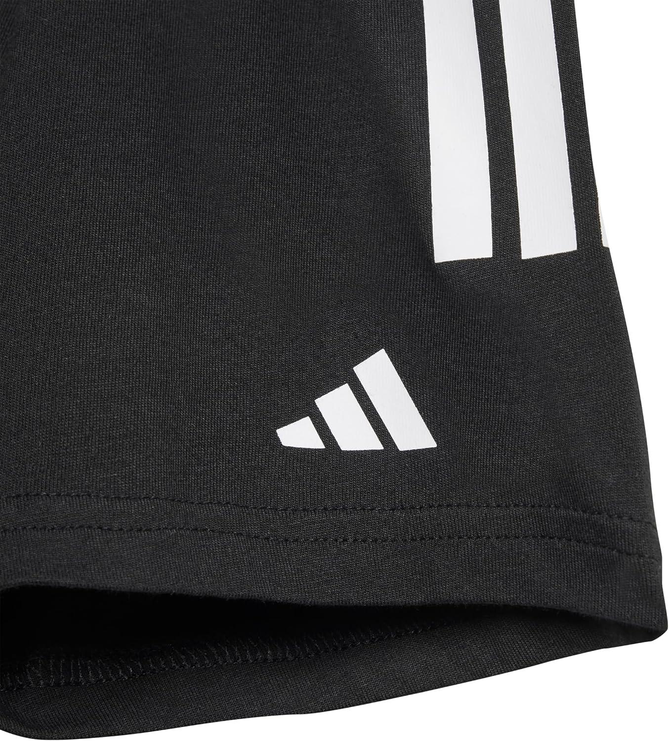 imageadidas Baby Girls Marvel SpiderMan TShirt SetBright CyanWhite