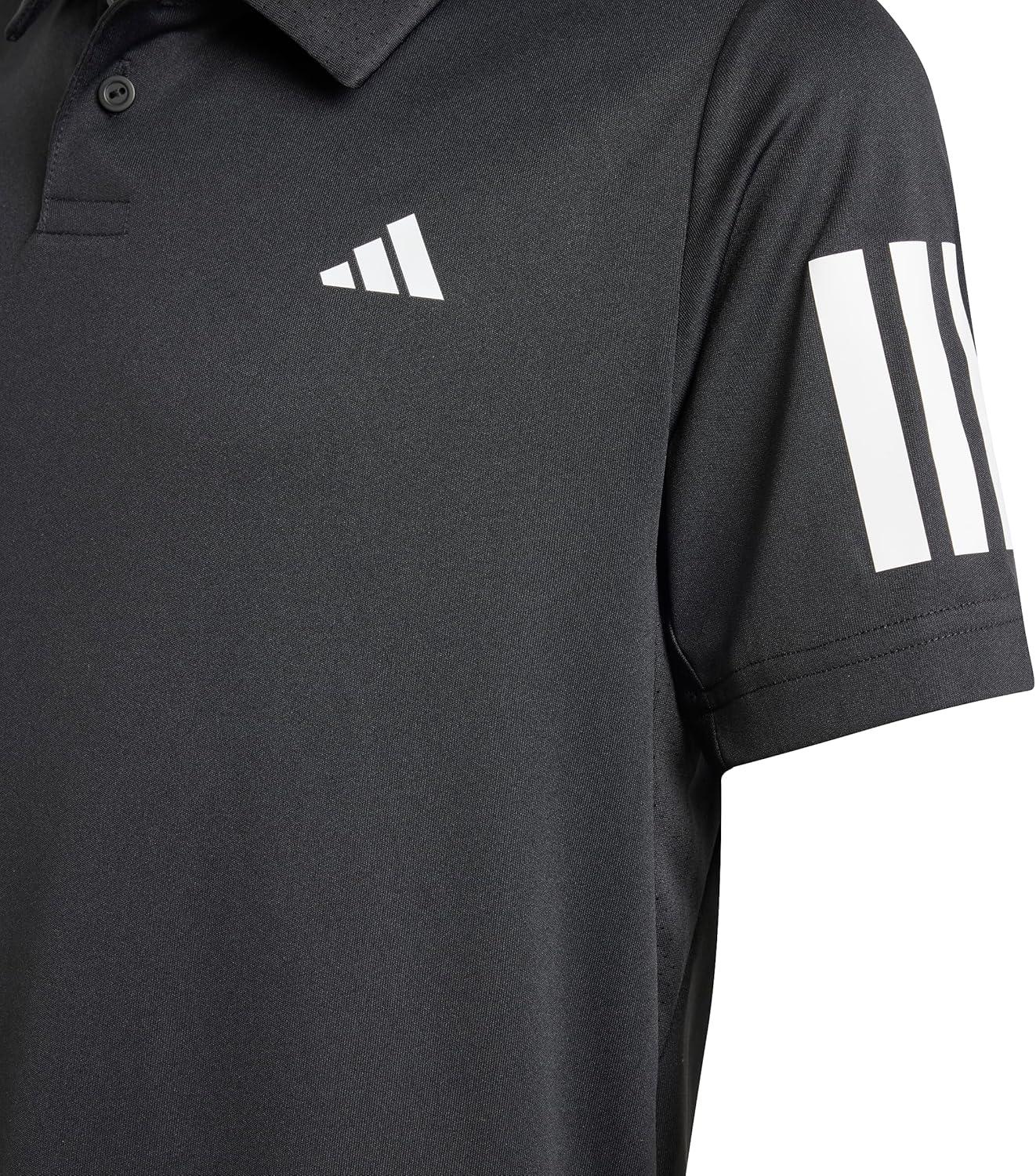 imageadidas Boys Club Tennis 3Stripes Polo ShirtBlack