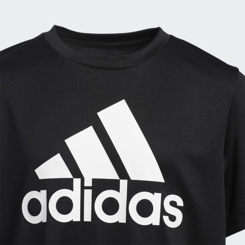 imageadidas Boys Stay Dry Climalite Short Sleeve TShirtBlack