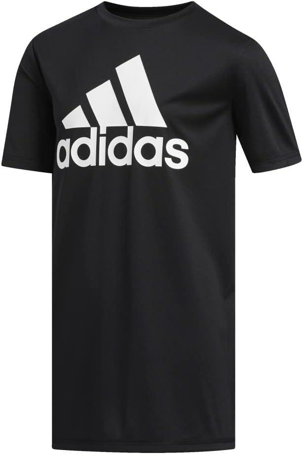 imageadidas Boys Stay Dry Climalite Short Sleeve TShirtBlack