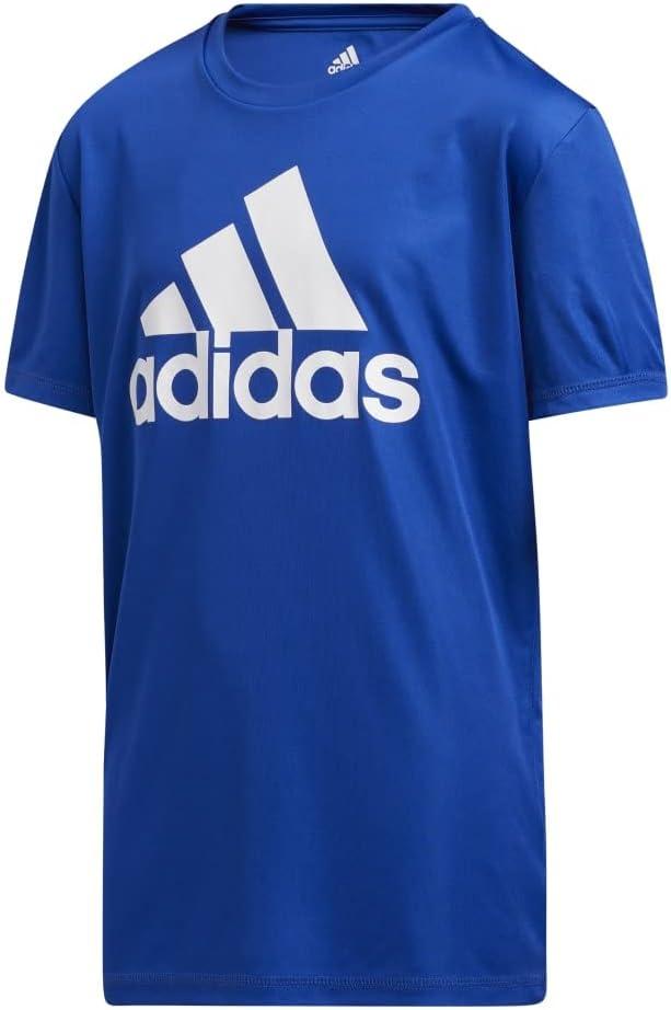 imageadidas Boys Stay Dry Climalite Short Sleeve TShirtTeam Royal Blue