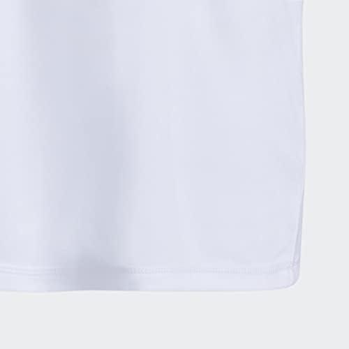 imageadidas Boys Stay Dry Climalite Short Sleeve TShirtWhite