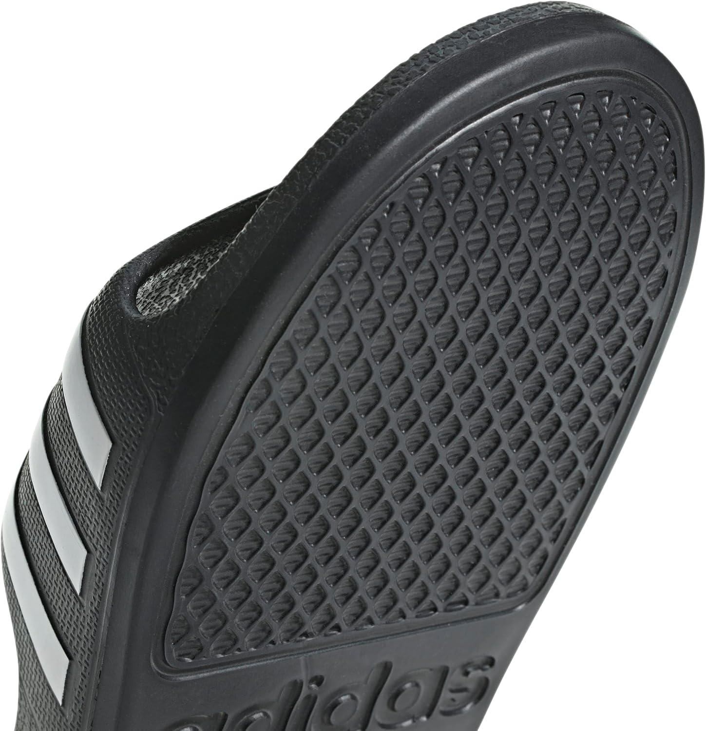 imageadidas Girls Adilette Slide SandalCore BlackWhiteCore Black