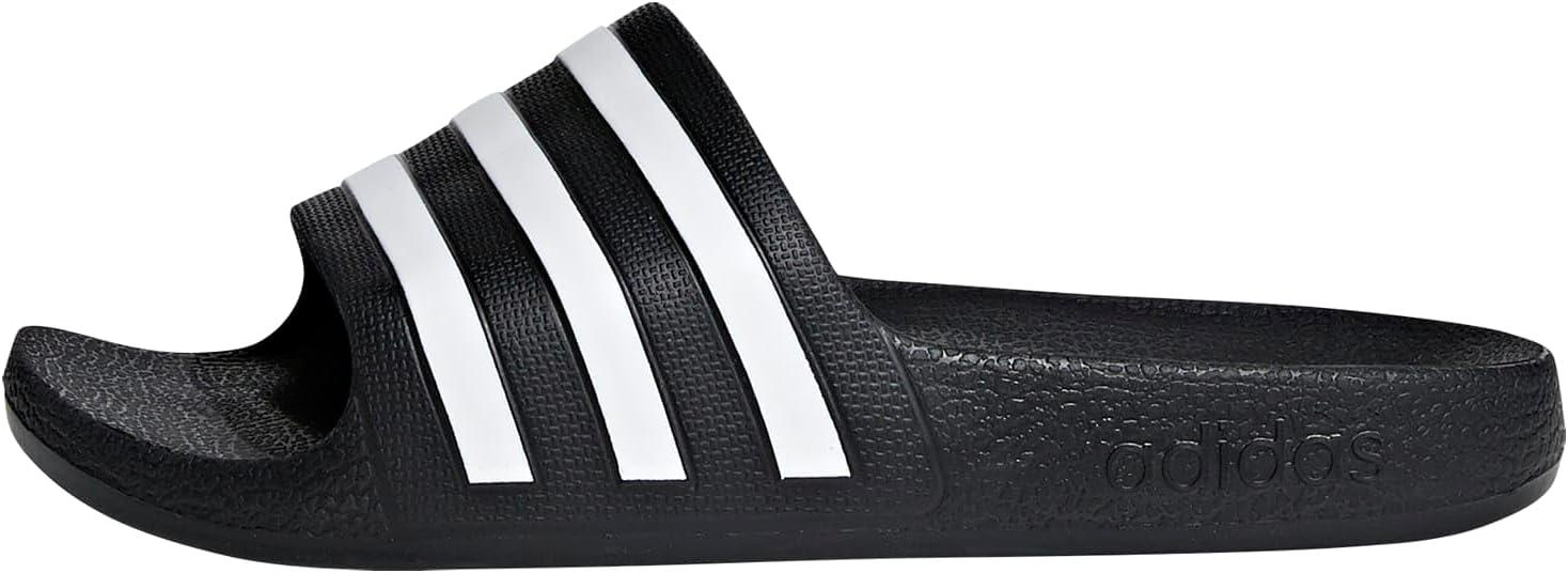 imageadidas Girls Adilette Slide SandalCore BlackWhiteCore Black