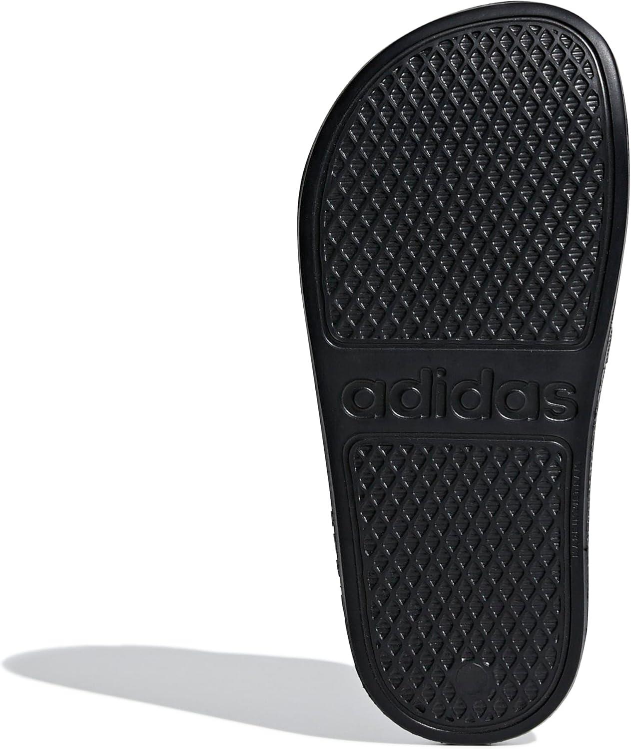 imageadidas Girls Adilette Slide SandalCore BlackWhiteCore Black