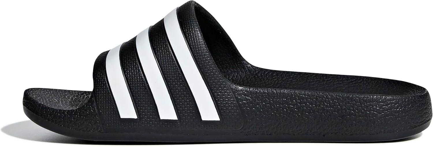 imageadidas Girls Adilette Slide SandalCore BlackWhiteCore Black