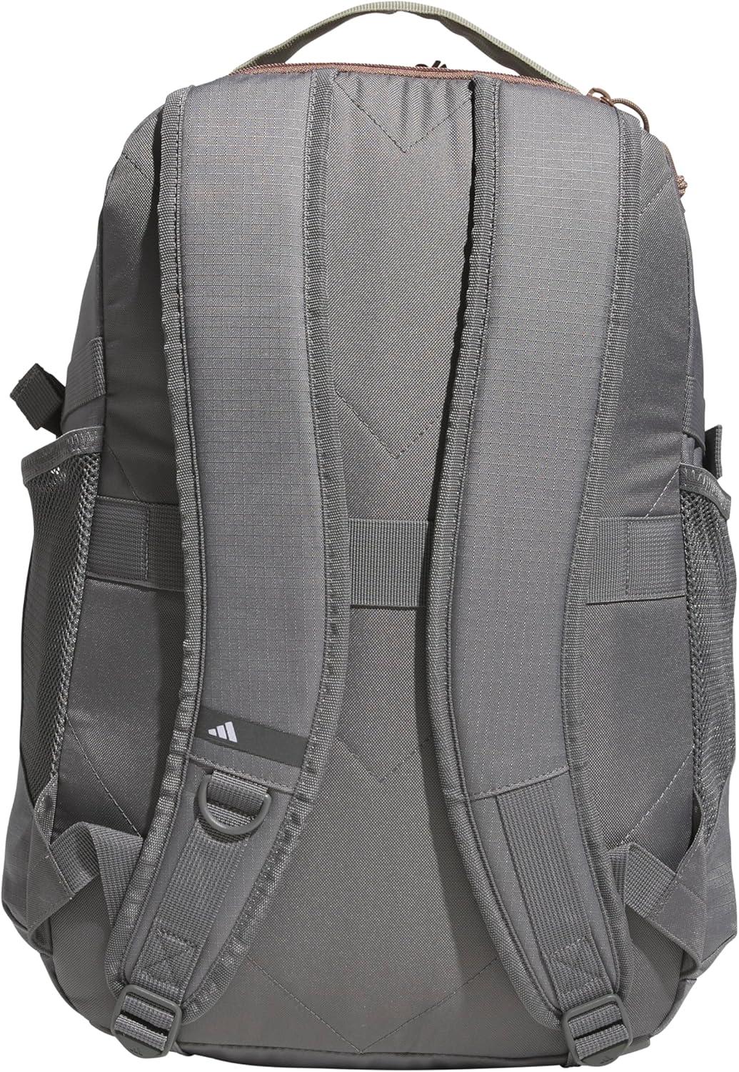imageadidas Impulse Backpack sport bag for men and women durable and lightweightGrey FourTrace Brown