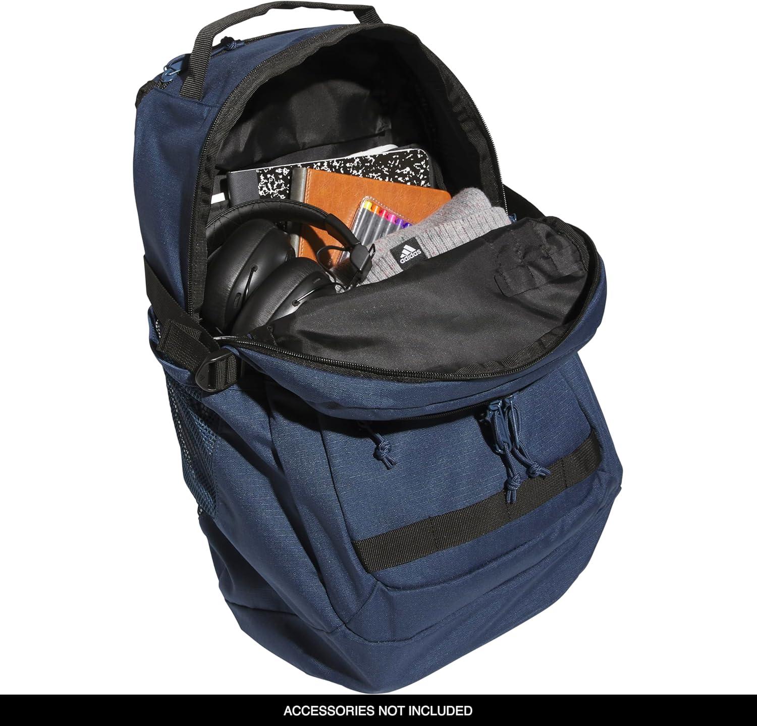 imageadidas Impulse Backpack sport bag for men and women durable and lightweightMineral BlueBlack