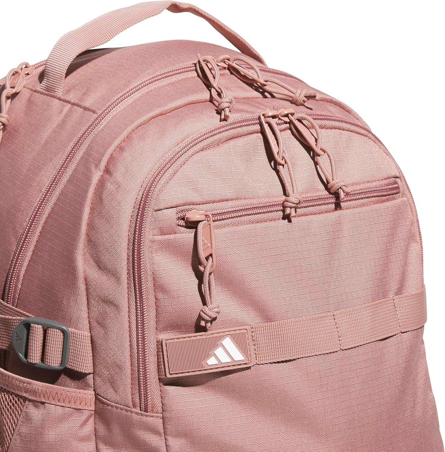 imageadidas Impulse Backpack sport bag for men and women durable and lightweightWarm Clay PinkGrey Four