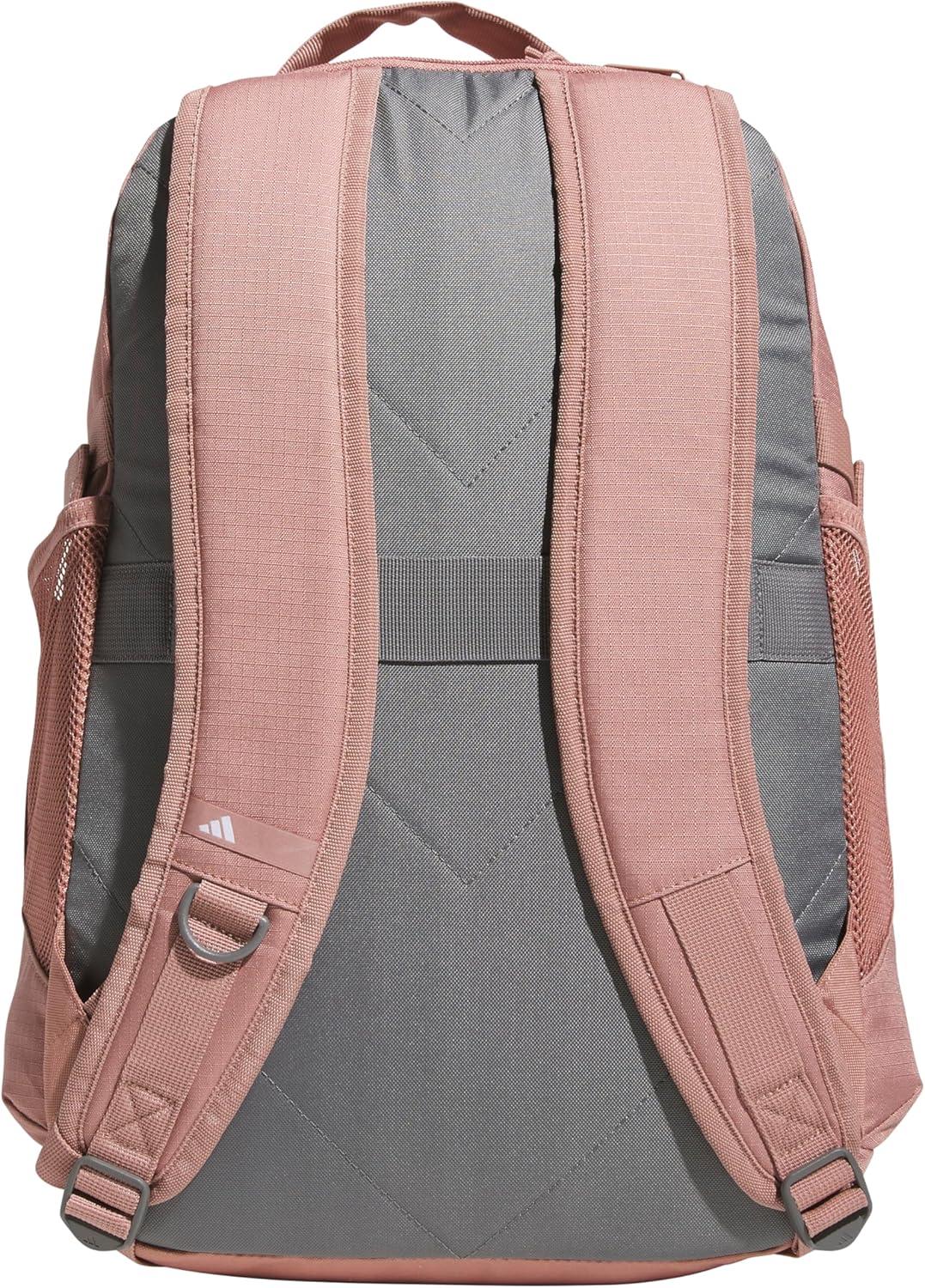 imageadidas Impulse Backpack sport bag for men and women durable and lightweightWarm Clay PinkGrey Four