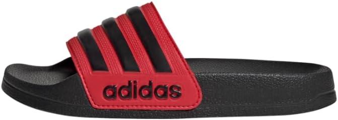 imageadidas Kids Adilette Shower SlideBetter ScarletBlackBetter Scarlet