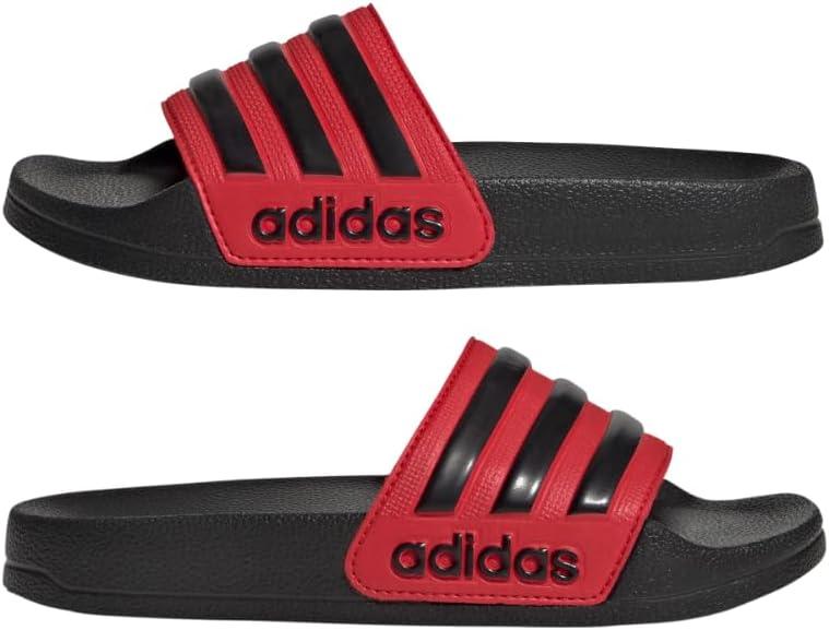 imageadidas Kids Adilette Shower SlideBetter ScarletBlackBetter Scarlet