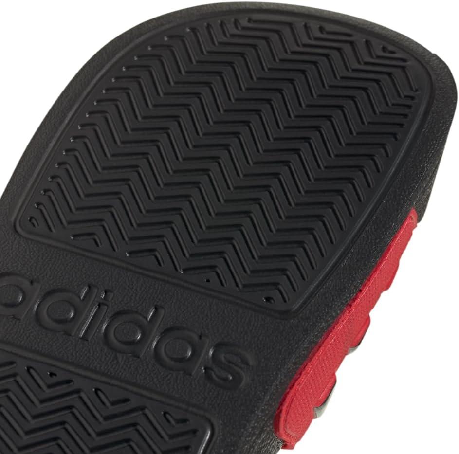 imageadidas Kids Adilette Shower SlideBetter ScarletBlackBetter Scarlet