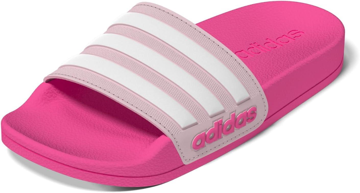 imageadidas Kids Adilette Shower SlideClear PinkWhiteLucid Pink