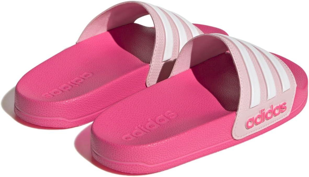 imageadidas Kids Adilette Shower SlideClear PinkWhiteLucid Pink