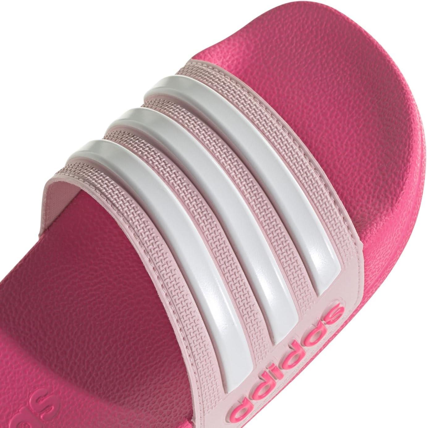 imageadidas Kids Adilette Shower SlideClear PinkWhiteLucid Pink