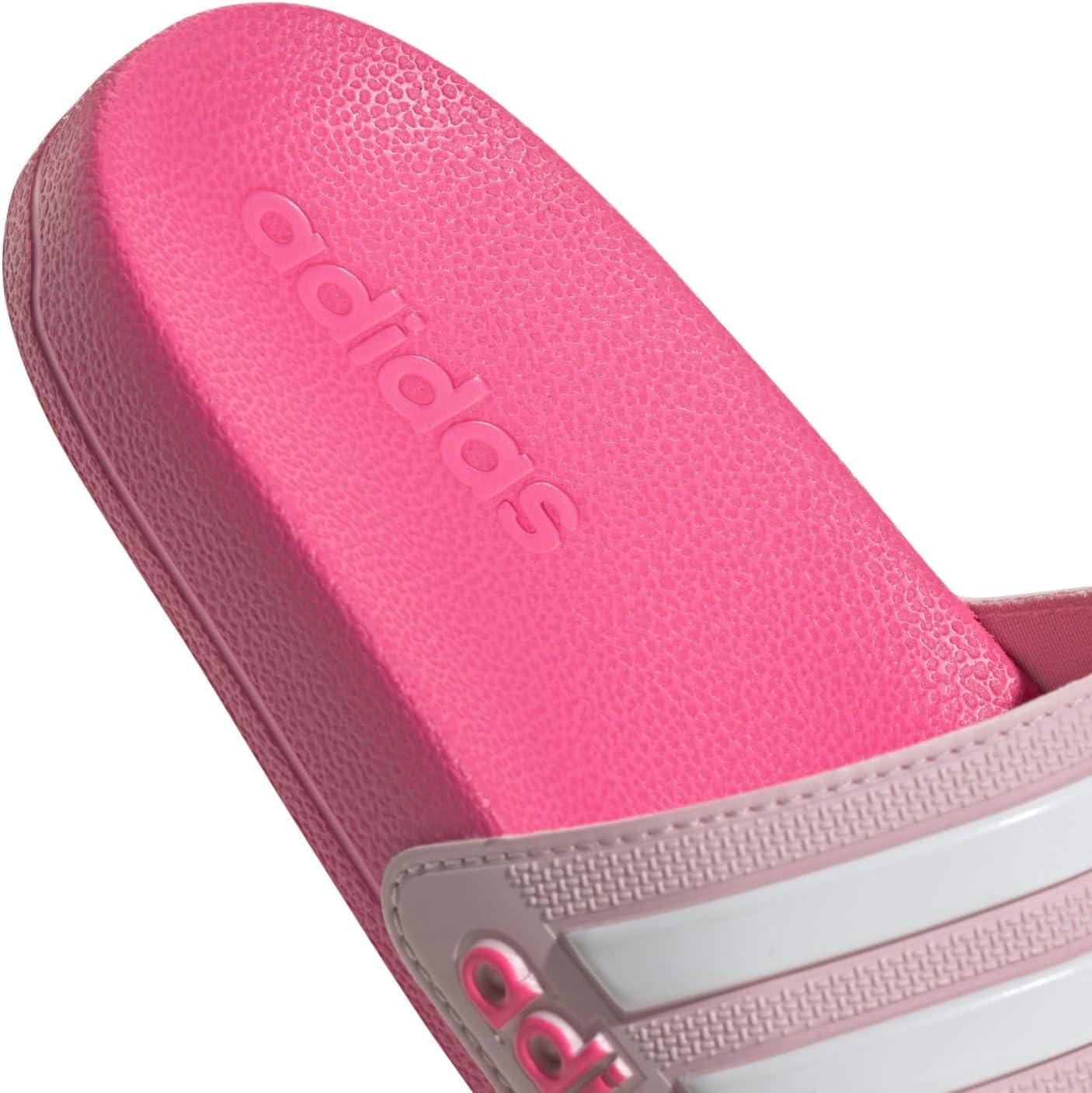 imageadidas Kids Adilette Shower SlideClear PinkWhiteLucid Pink
