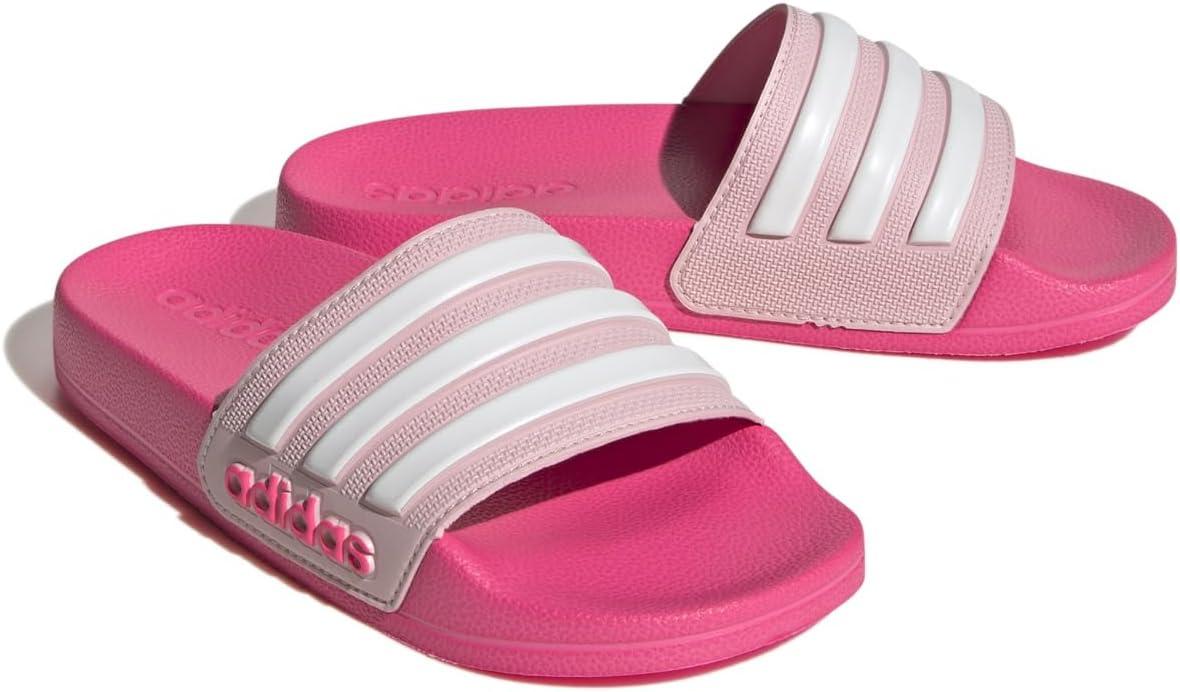imageadidas Kids Adilette Shower SlideClear PinkWhiteLucid Pink
