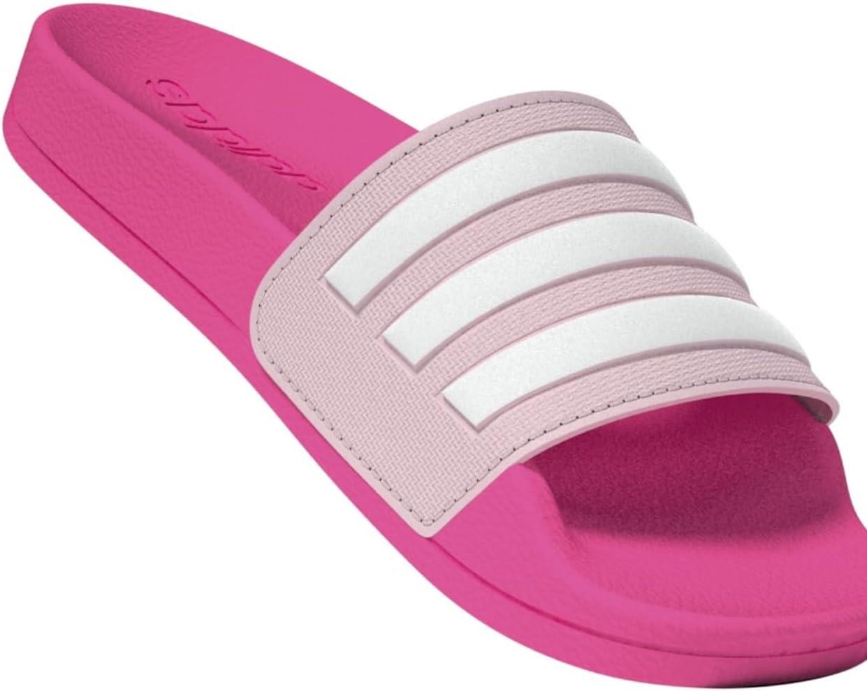 imageadidas Kids Adilette Shower SlideClear PinkWhiteLucid Pink