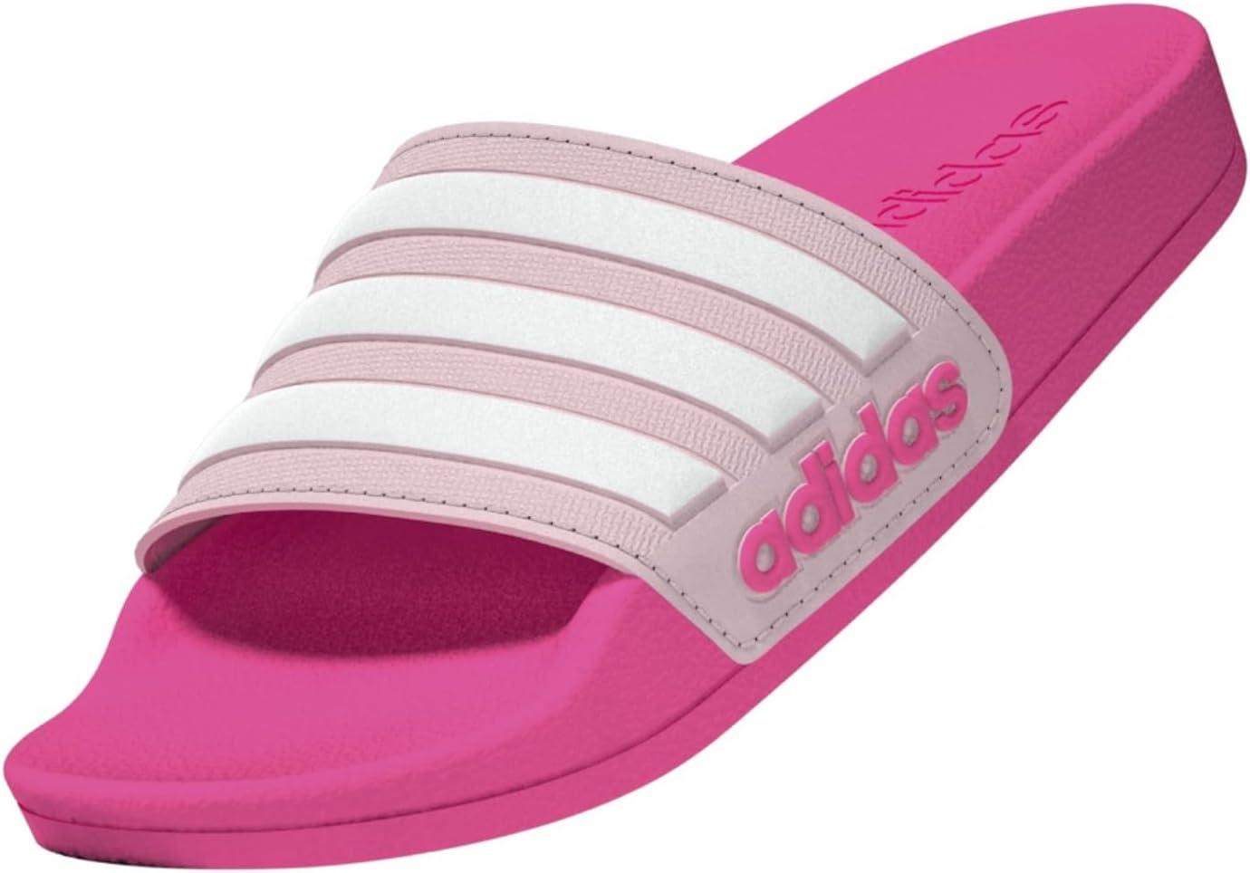 imageadidas Kids Adilette Shower SlideClear PinkWhiteLucid Pink
