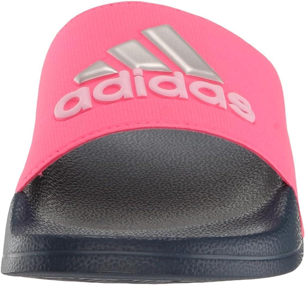 imageadidas Kids Adilette Shower SlideLucid PinkSilver MetallicPreloved Ink