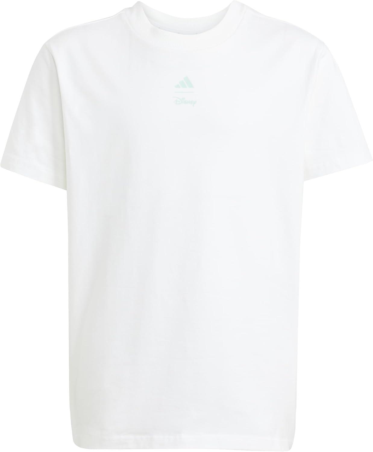 imageadidas Kids Disney Lilo and Stitch Graphic TShirtWhiteSemi Flash Aqua