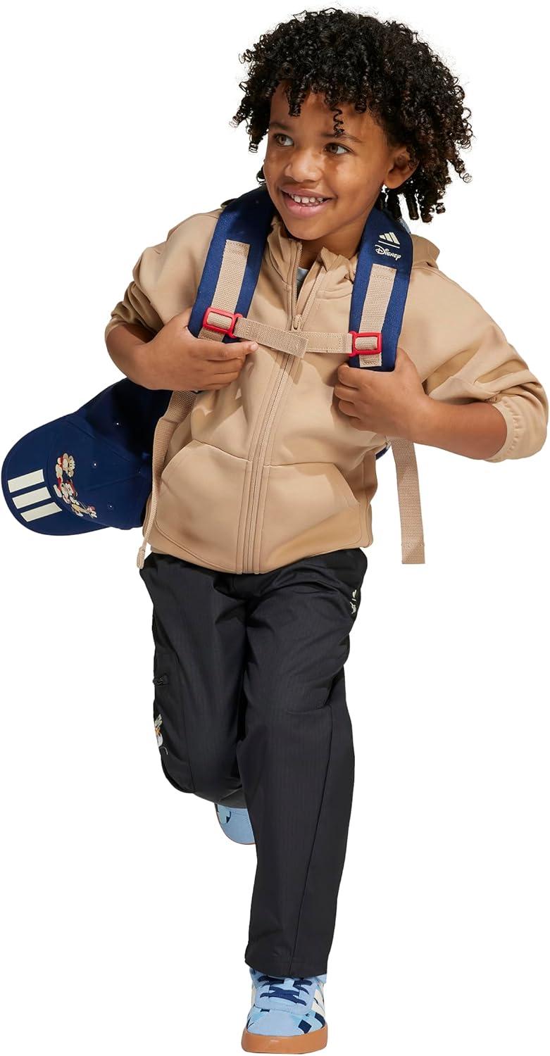 imageadidas Kids Disney Mickey Mouse Hooded Track TopWarm SandstoneOff White