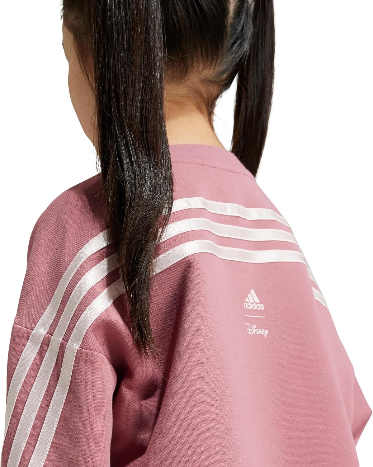 imageadidas Kids Disney Minnie and Daisy DressPreloved CrimsonSandy Pink MetSandy Pink