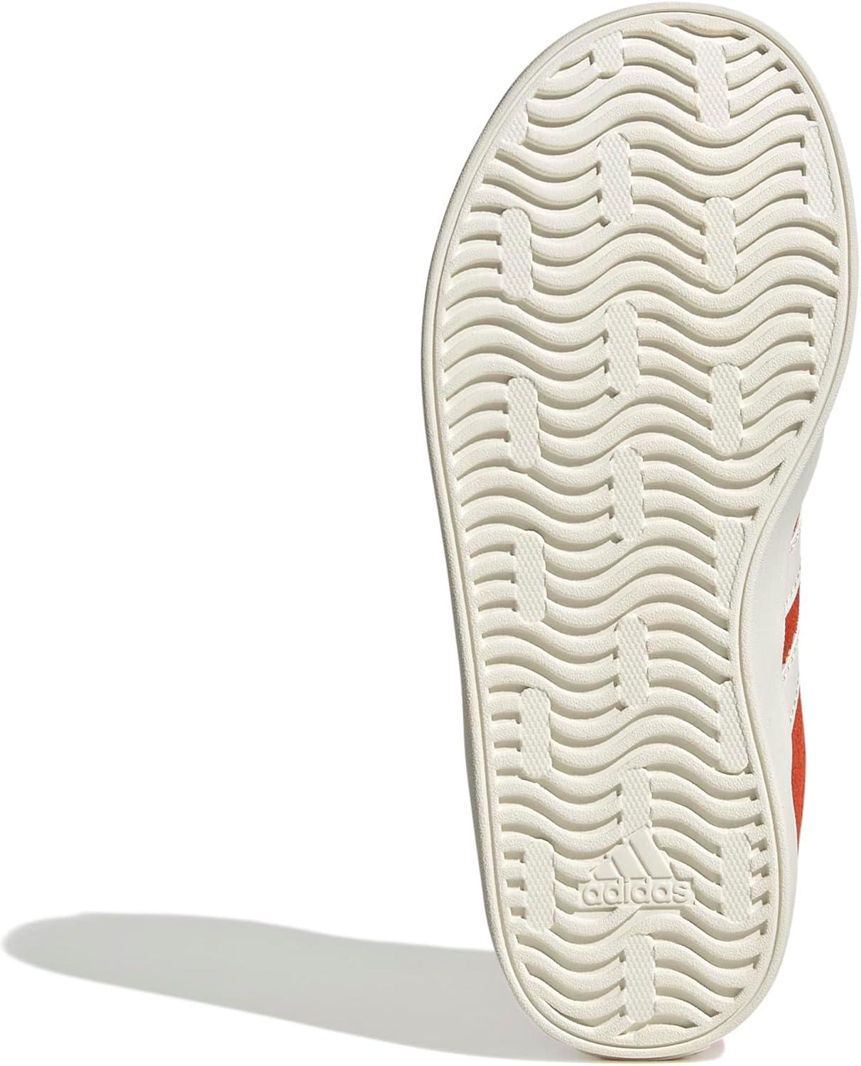 imageadidas Kids Vl Court 30 Skateboarding ShoesBright RedWhiteOff White