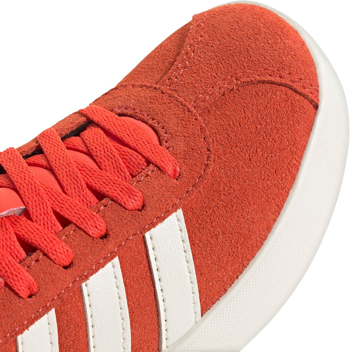 imageadidas Kids Vl Court 30 Skateboarding ShoesBright RedWhiteOff White