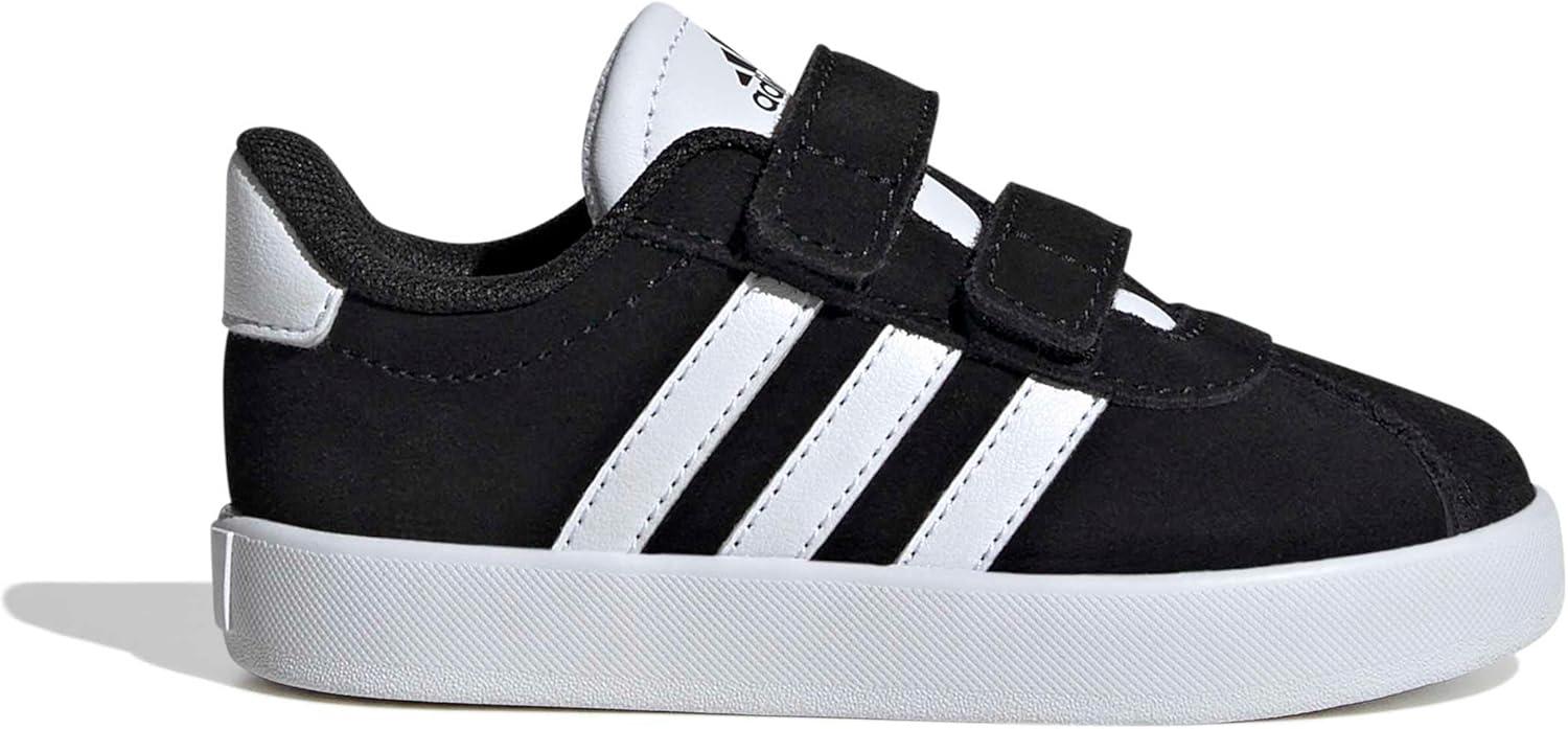 imageadidas Kids Vl Court 30 Skateboarding ShoesCore Black Cloud White Core Black