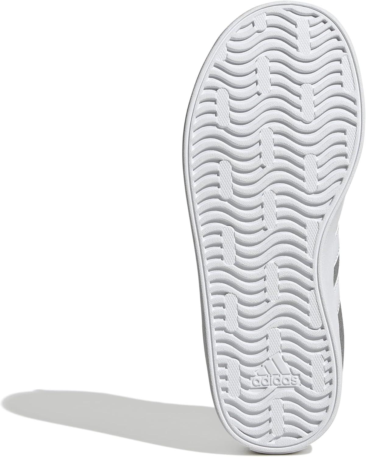 imageadidas Kids Vl Court 30 Skateboarding ShoesGrey Three Cloud White Grey Two