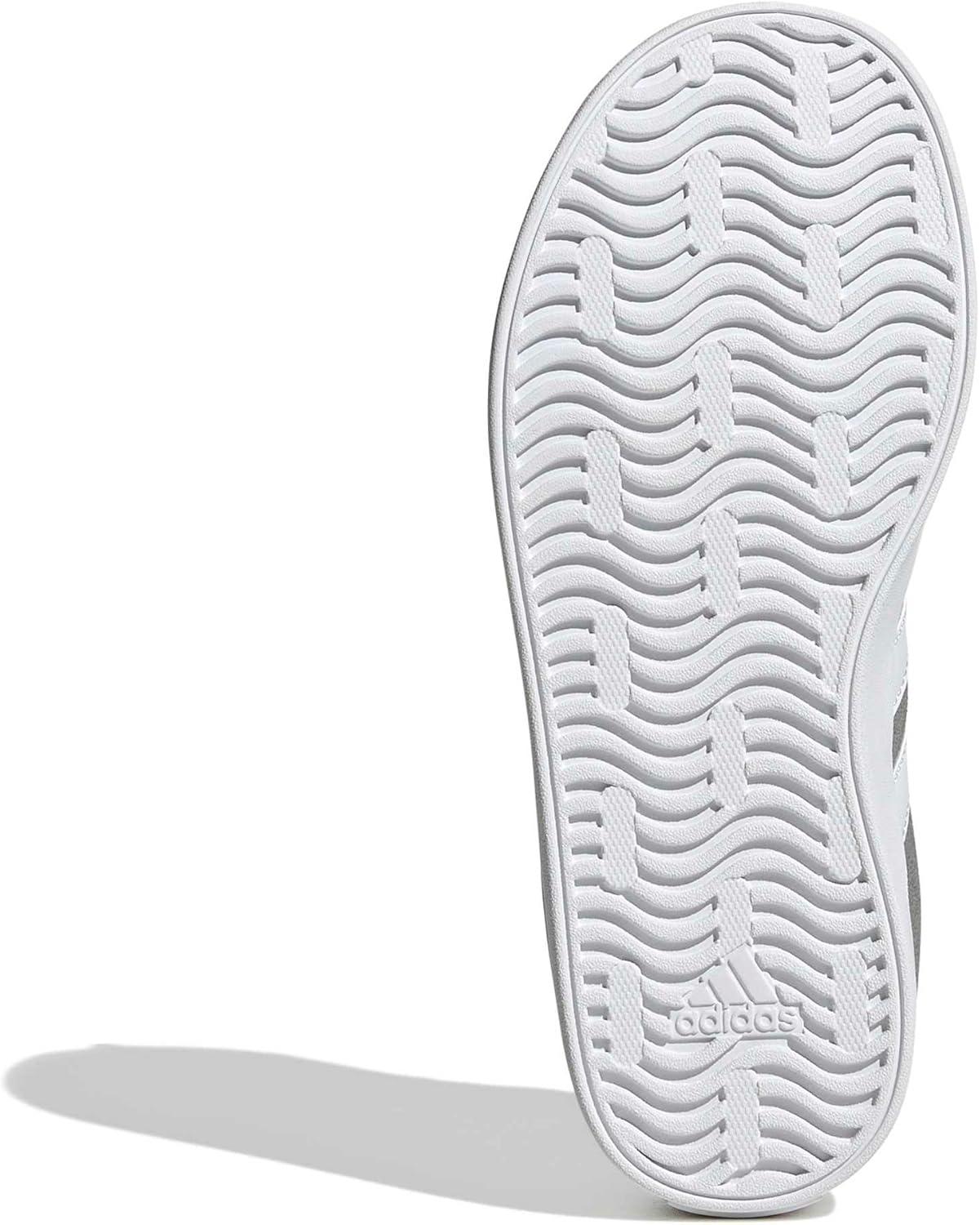 imageadidas Kids Vl Court 30 Skateboarding ShoesGrey Three Cloud White Grey Two