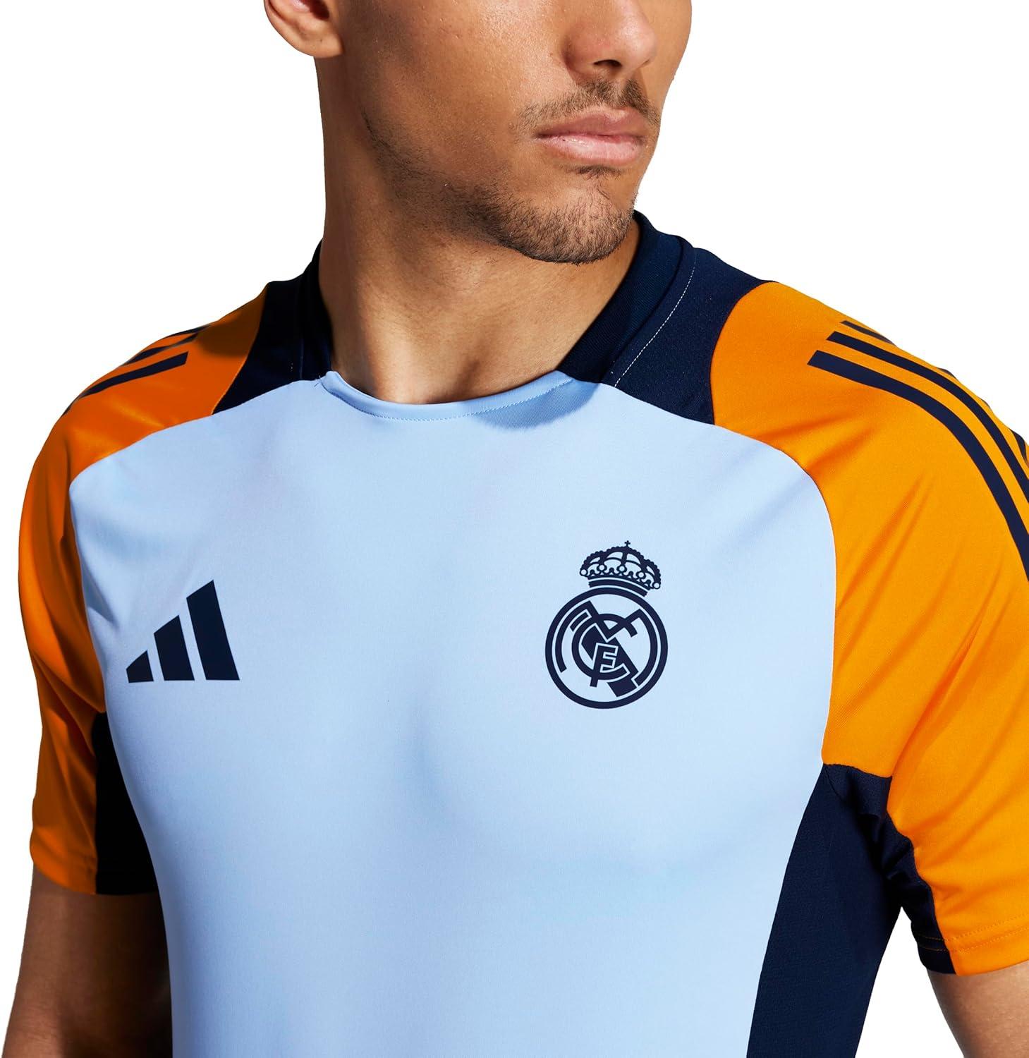 imageadidas Mens Champions League Team Soccer JerseyReal Madrid Blue