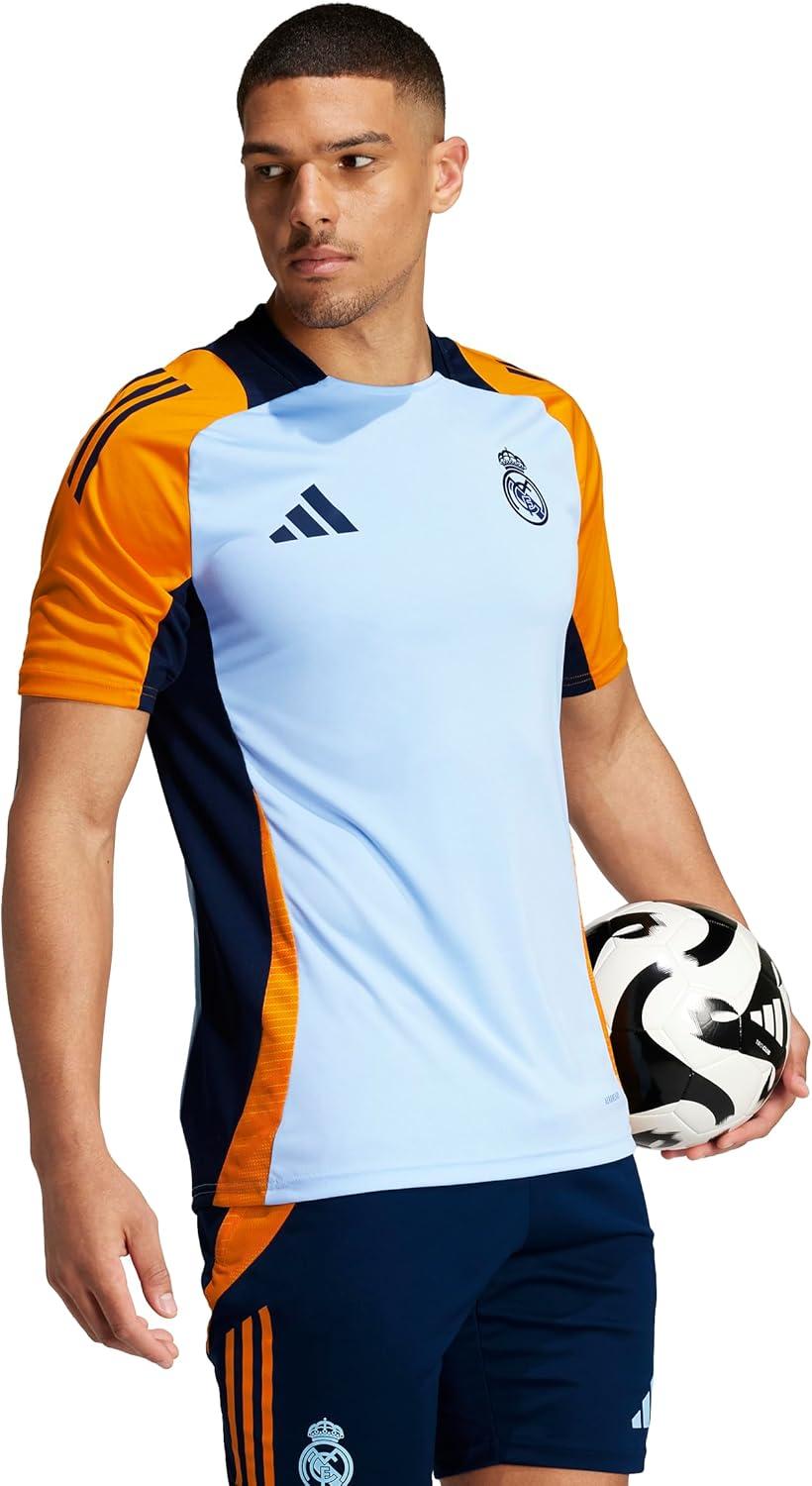 imageadidas Mens Champions League Team Soccer JerseyReal Madrid Blue