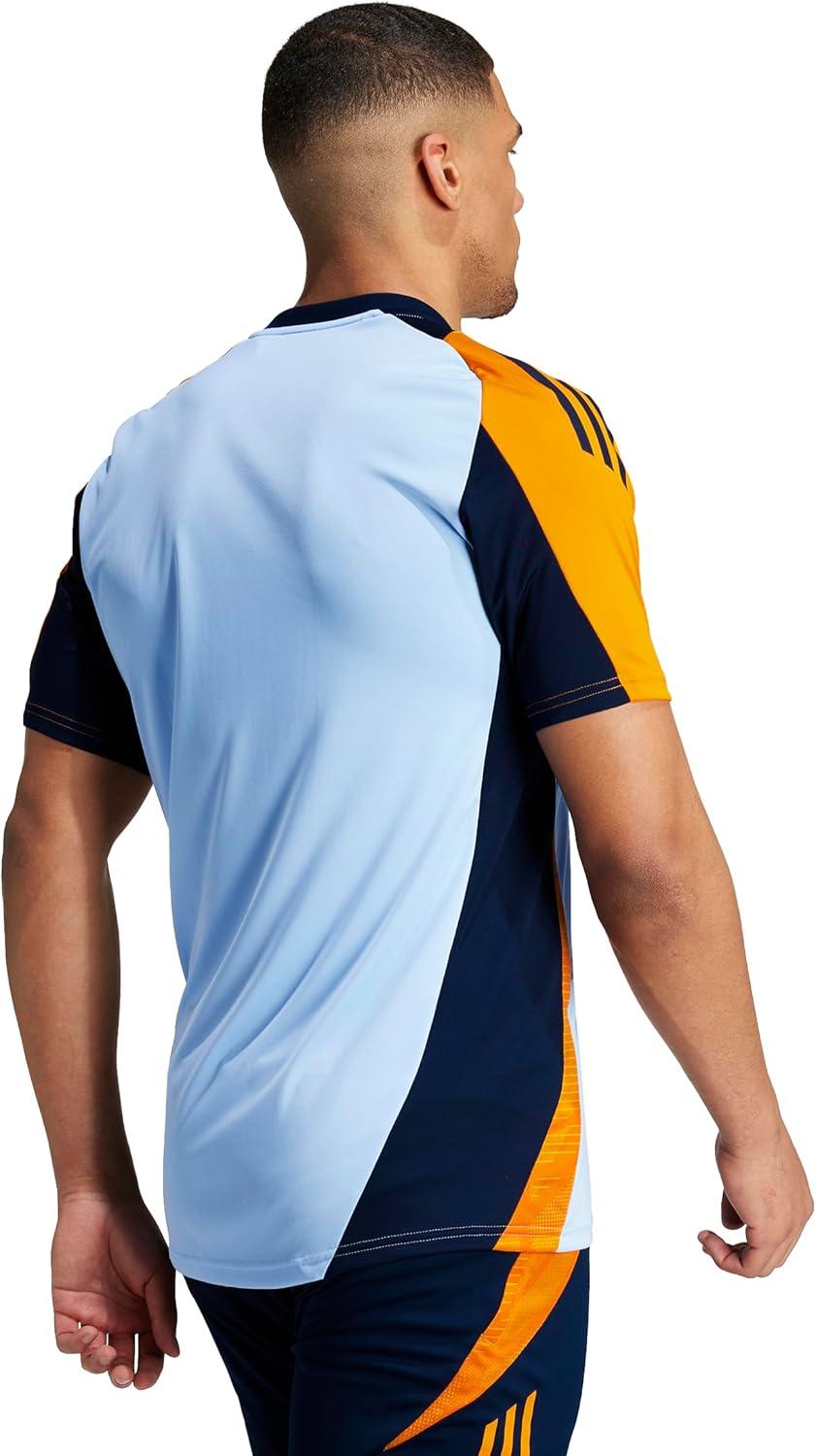 imageadidas Mens Champions League Team Soccer JerseyReal Madrid Blue