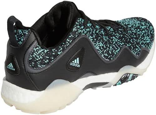 imageadidas Mens Codechaos 21 Primeblue Spikeless Golf ShoeCore BlackAcid MintGrey Six