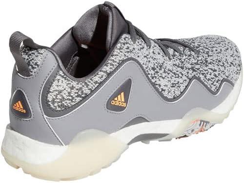 imageadidas Mens Codechaos 21 Primeblue Spikeless Golf ShoeGrey FiveScreaming OrangeGrey Three